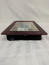 Vintage New York Rangers Shadow Box Display with Mini Jerseys & NHL Puck