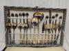 Vintage Italian Silver Plated Cutlery Set in Original Storage Case