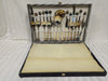 Vintage Italian Silver Plated Cutlery Set in Original Storage Case