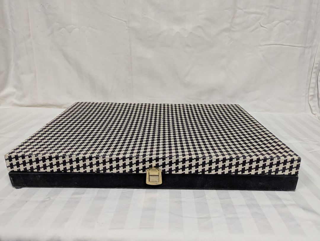 Vintage Italian Silver Plated Cutlery Set in Original Storage Case