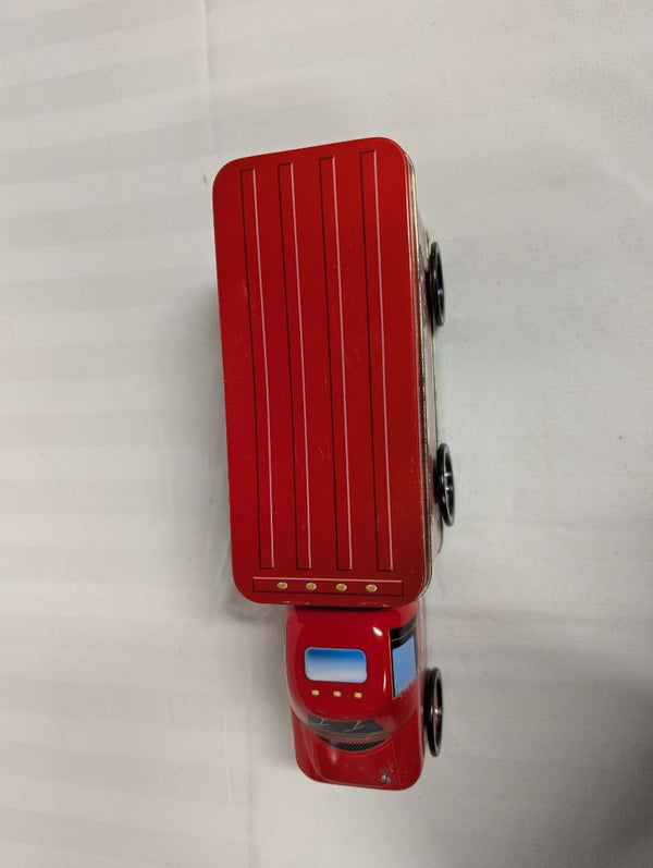 Vintage Coca-Cola Holiday Joy Tin Truck Containers – Set of 2