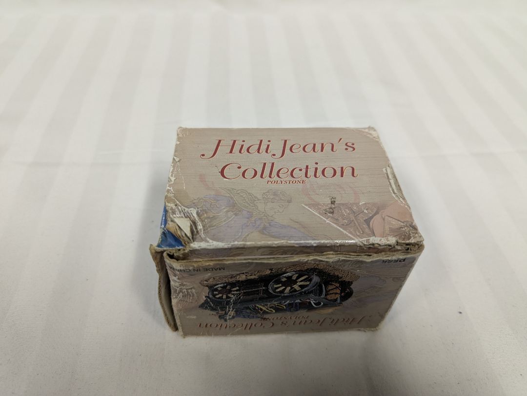 Hidi Jean’s Collection Polystone Western Wagon Desk Organizer / Paper Clip Holder