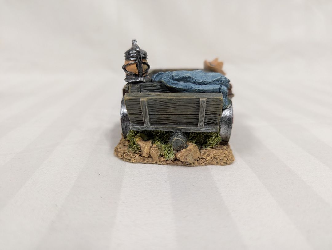 Hidi Jean’s Collection Polystone Western Wagon Desk Organizer / Paper Clip Holder