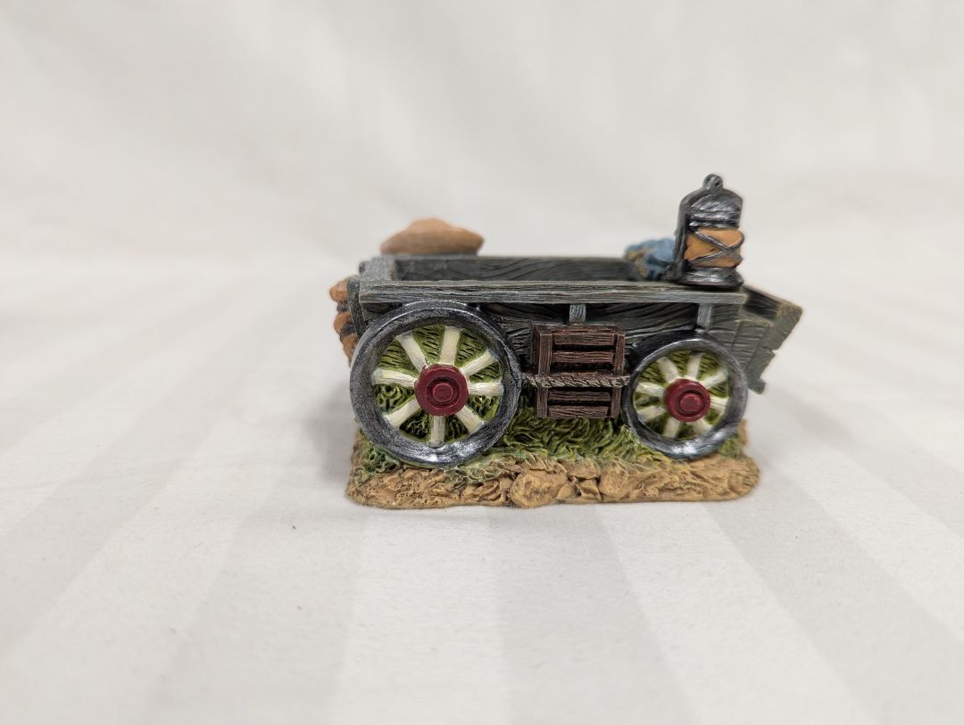 Hidi Jean’s Collection Polystone Western Wagon Desk Organizer / Paper Clip Holder