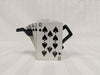 Fitz & Floyd “Gift Gallery” Playing Cards Ceramic Teapot