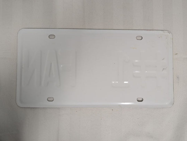 Toronto Blue Jays “#1 Fan” Metal License Plate Sign – MLB Collectables