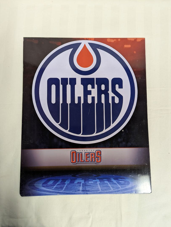 Edmonton Oilers Metal Wall Sign – NHL Licensed Décor