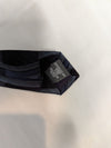 John Henry Blue & Black Wave Pattern Silk Tie