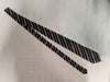 Montebello Black & Silver Striped Italian Silk Tie