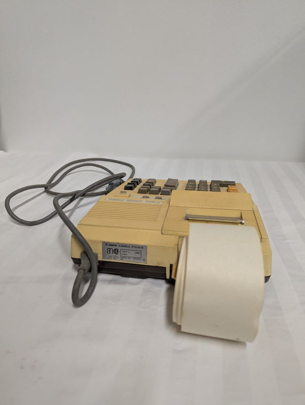 Vintage Canon Canola P1016-D Printing Calculator