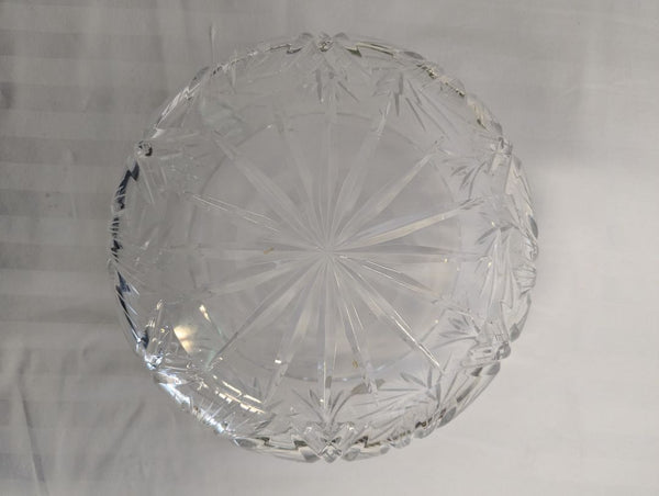 Genuine Hand-Cut 24% Lead Crystal Bowl with Original Box