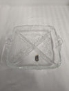Original Walter-Glas “Annie” Frosted Floral Glass Serving Tray with Box