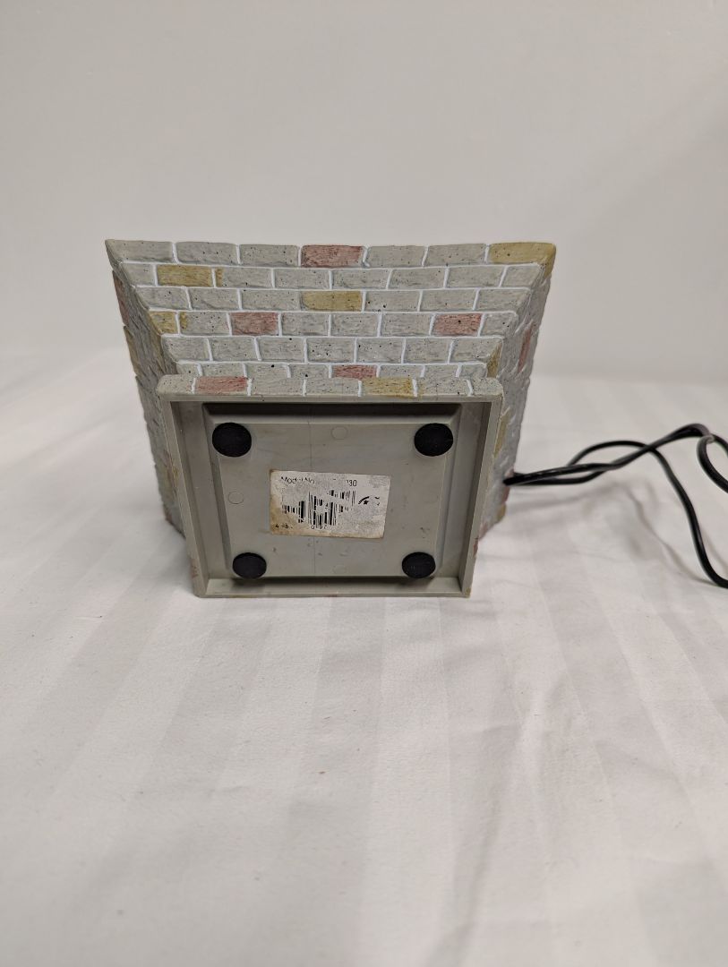 Small Tabletop Water Fountain with Decorative Pottery-Style Vessels