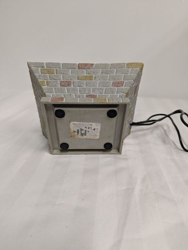 Small Tabletop Water Fountain with Decorative Pottery-Style Vessels