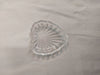 Small Clear Glass Heart-Shaped Bowl