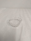 Small Clear Glass Heart-Shaped Bowl