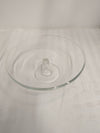 Clear Glass Pedestal Cake Stand / Serving Plate