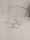 Clear Glass Pedestal Cake Stand / Serving Plate