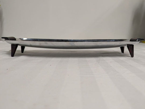 Modern Metal Footed Serving Tray