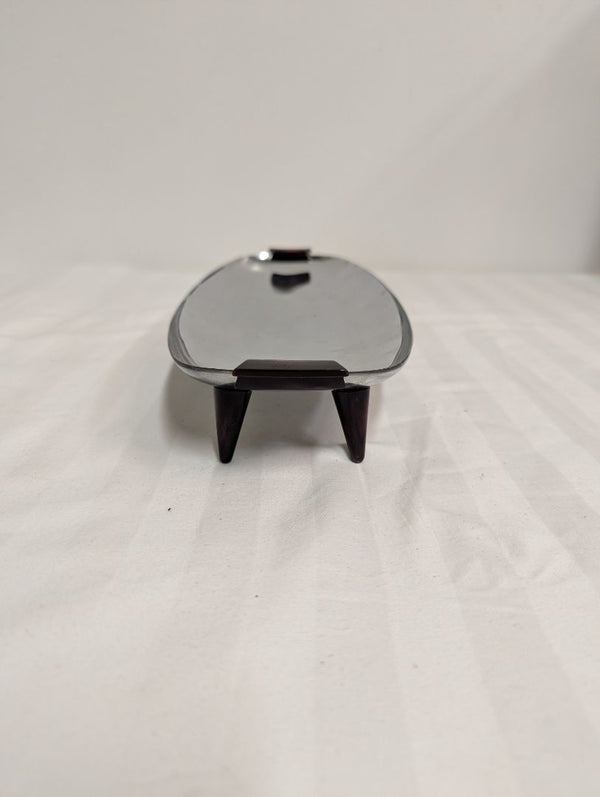 Modern Metal Footed Serving Tray