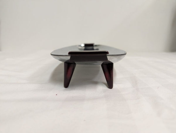 Modern Metal Footed Serving Tray