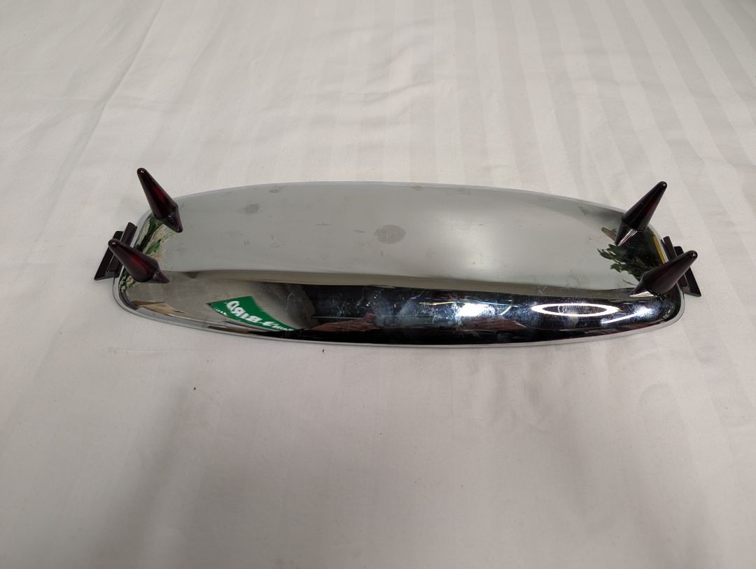 Modern Metal Footed Serving Tray