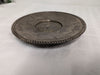 Vintage Silver-Tone Metal Serving Plate