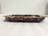 Vintage Rectangular Metal Serving Dish / Tray