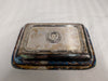 Vintage Rectangular Metal Serving Dish / Tray