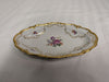 Reichenbach German Democratic Republic Porcelain Floral Serving Dish