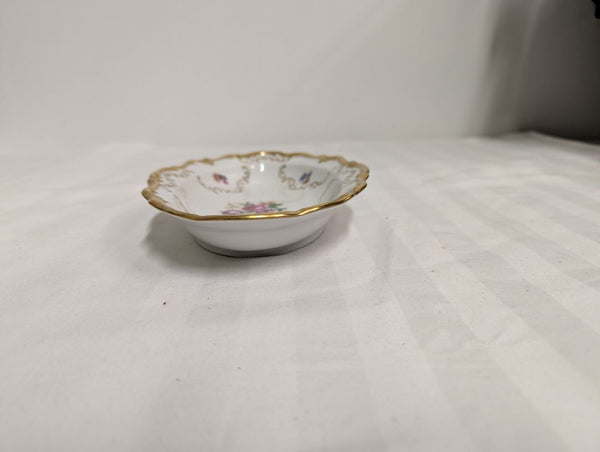 Reichenbach German Democratic Republic Porcelain Floral Serving Dish