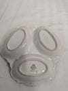 Vintage Jlmenau Graf von Henneberg Porcelain Divided Serving Dish