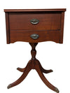 Antique-Style Wooden Sewing Work Table