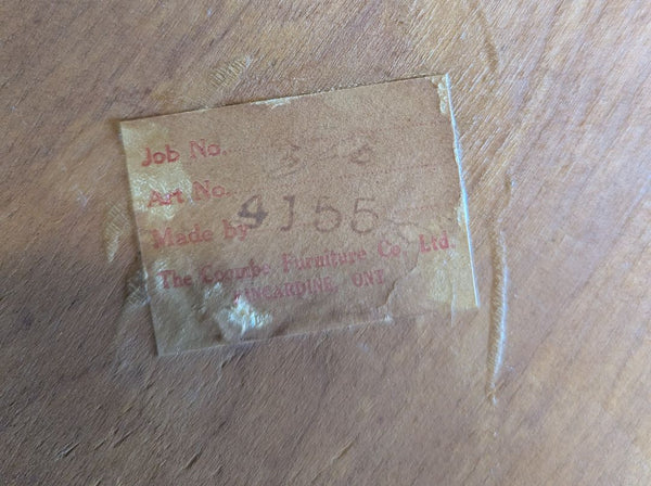 The Coombe Furniture Co. Ltd. Vintage Magazine / Side Table