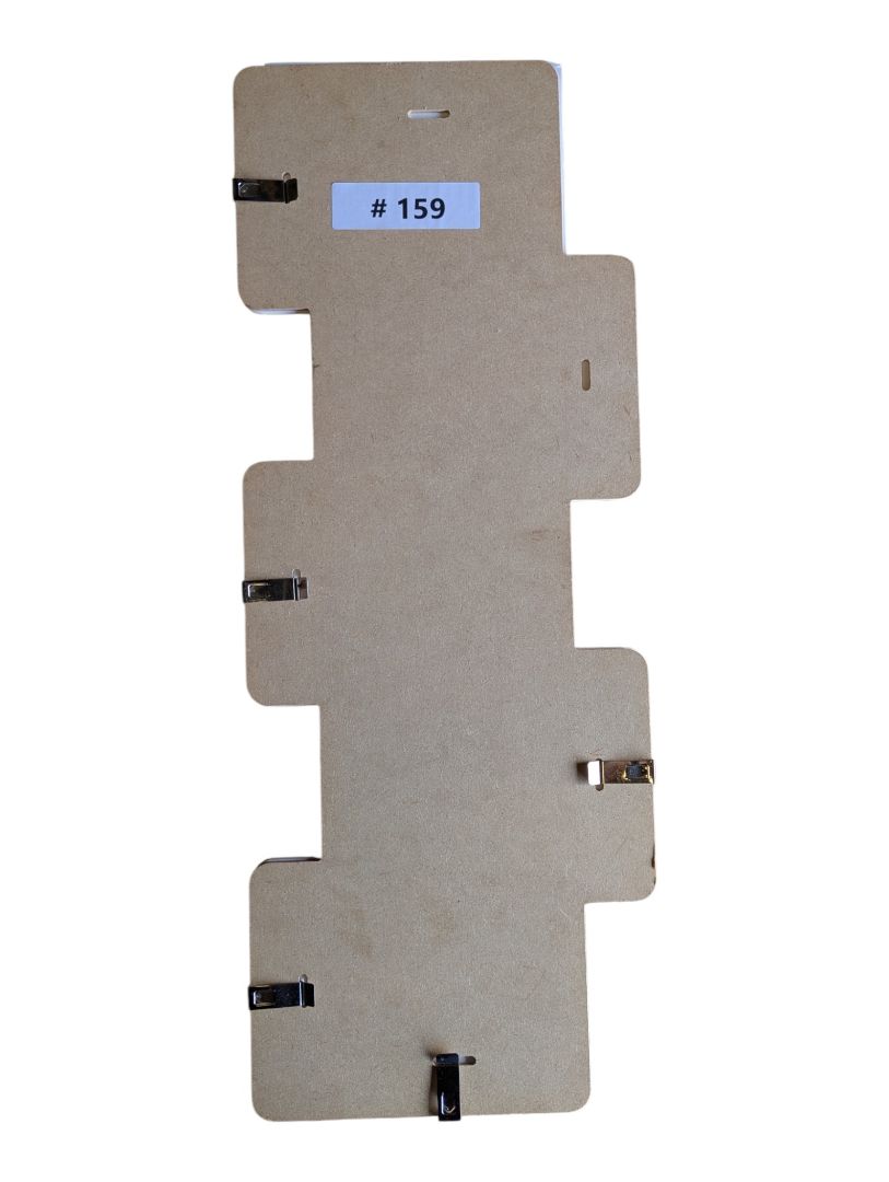 Wall-Mounted Multi-Photo Collage Frame
