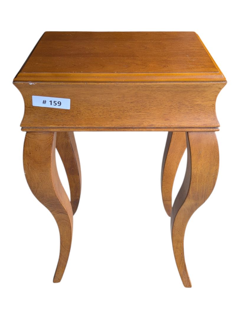 Vintage Sklar Peppler T55-406 Serpentine Side Table