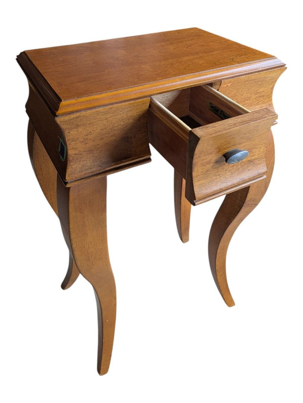 Vintage Sklar Peppler T55-406 Serpentine Side Table