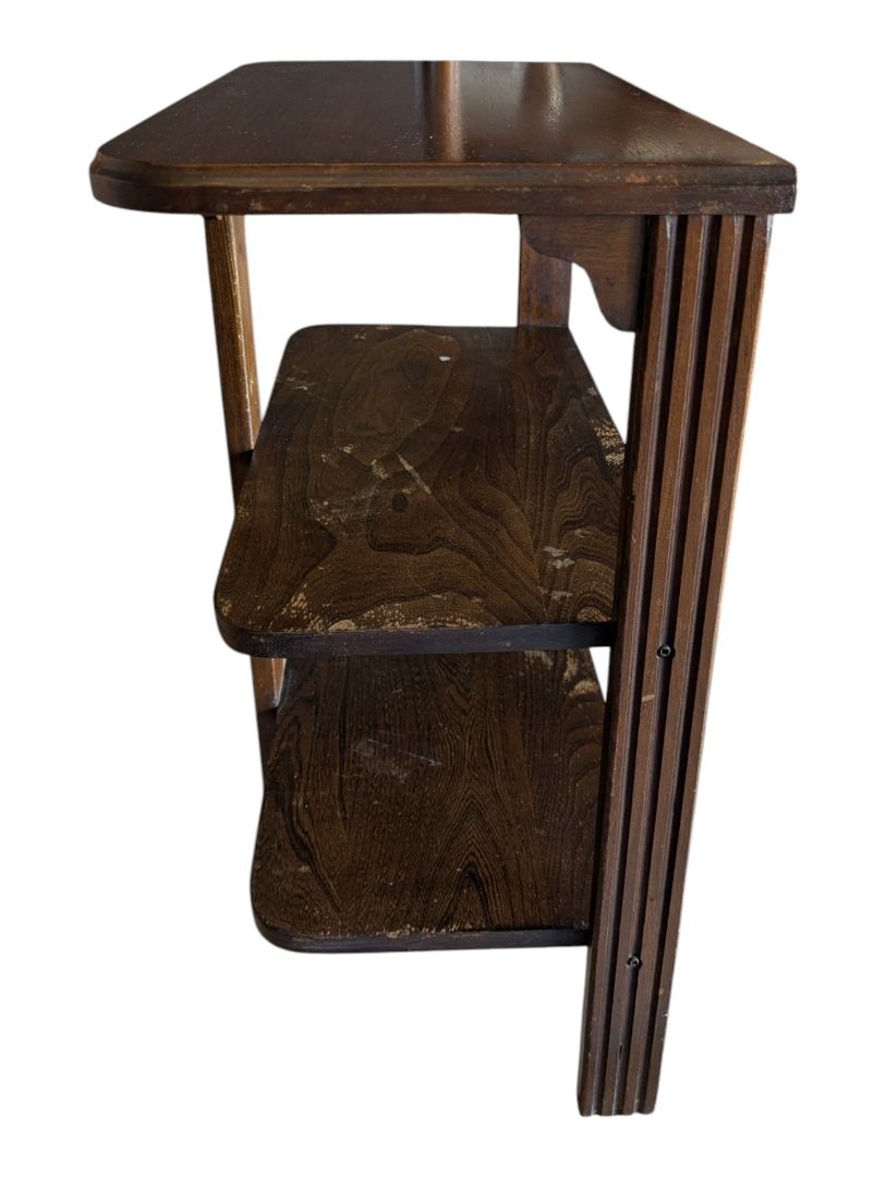 Vintage Tiered Side Table / Display Stand