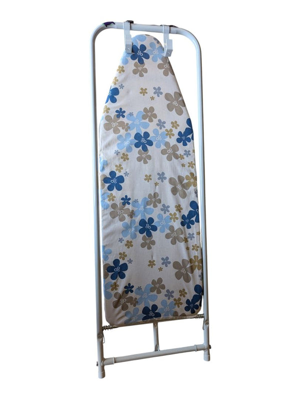 Hanging Folding Ironing Board with Floral Cover