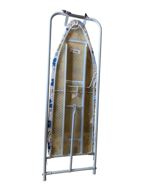Hanging Folding Ironing Board with Floral Cover