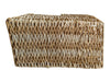 Woven Natural Fibre Basket with Handle