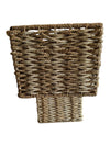 Woven Natural Fibre Basket with Handle