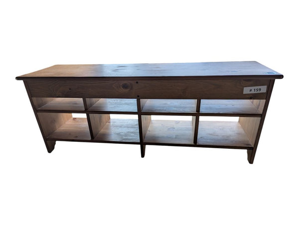 IKEA LEKSVIK Solid Pine Storage Bench