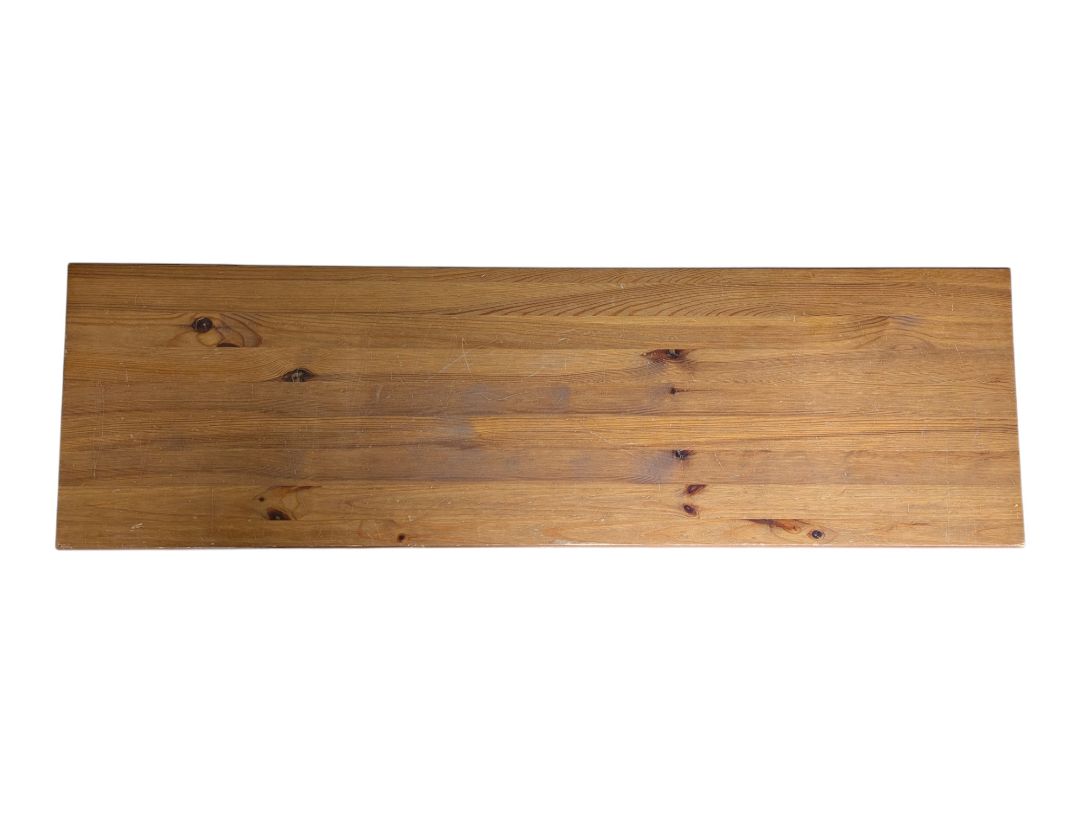IKEA LEKSVIK Solid Pine Storage Bench