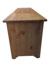 IKEA LEKSVIK Solid Pine Storage Bench