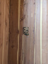 Cedar-Lined Wooden Storage Chest on Casters