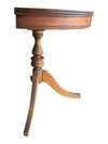 Demi-Lune Accent Table with Drawer
