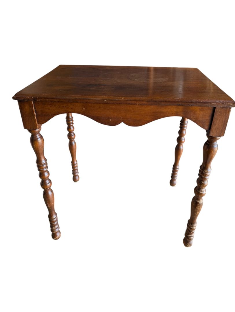 Pair of Vintage Wooden Nesting Tables