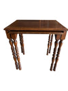 Pair of Vintage Wooden Nesting Tables