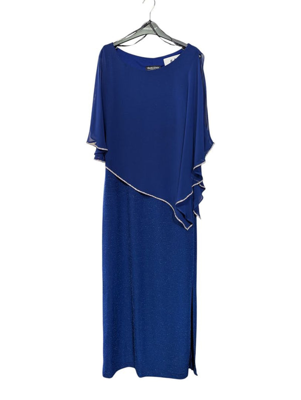 Frank Lyman Montréal Blue Evening Dress – Size 14